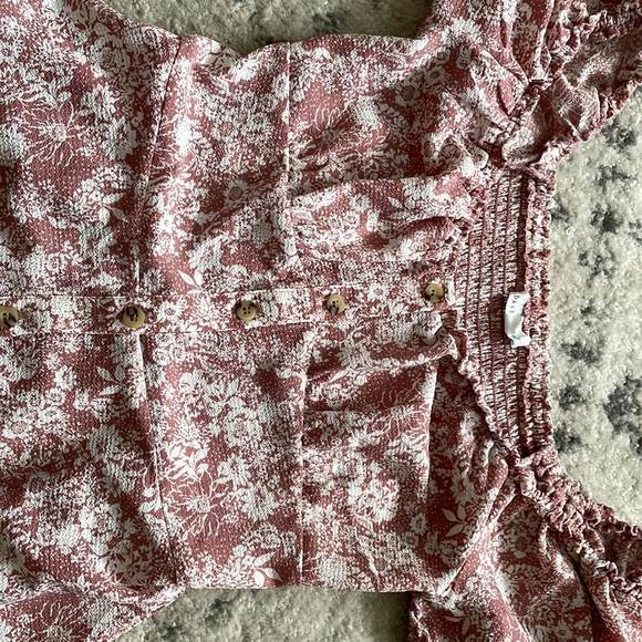 Pink Over the Shoulder Dress - Picture 4 of 6